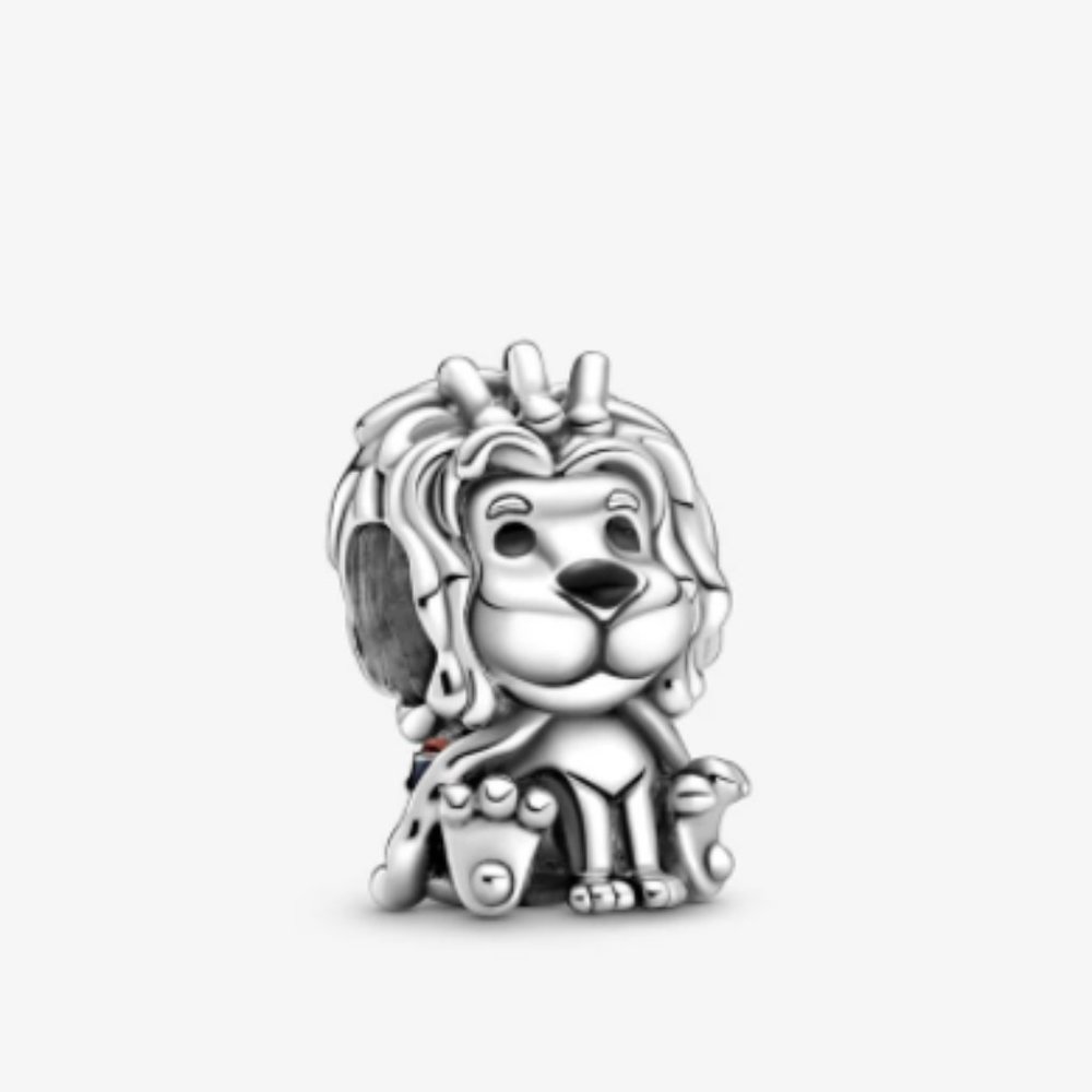 S925 Sterling Silver British Lion Charm